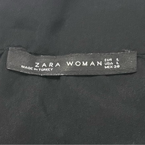 Zara Women’s Snakeskin Print Fit & Flare Mini Dress - Picture 3 of 11